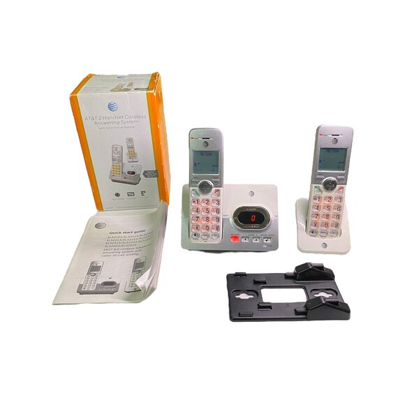 AT&T 2 Handset Cordless Phone Answering System (EL52203) - Picture 12 of 12